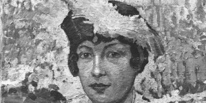 Obraz olejny Kazimierza Strzemińskiego "Studium".