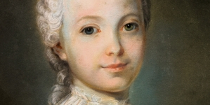 "Portret Izabeli z Czartoryskich Lubomirskiej (1736-1816)" Louisa Marteau.