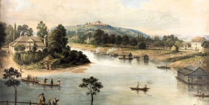 "Widok Krakowa" Saturnina Świerzyńskiego.