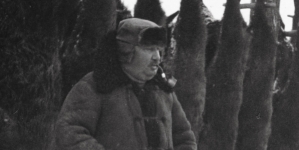 Polowanie w ordynacji księcia Karola Mikołaja Radziwiłła w lutym 1937 roku.