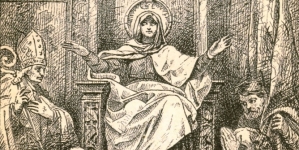 "Matka Boska Królowa Korony Polskiej. (Podług obrazu Jana Styki)".