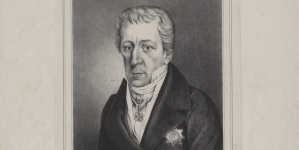 Portret Jana Wincentego Bandtkiego - litografia autorstwa Seweryna Oleszczyńskiego.