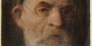 "Portret mężczyzny"  Romana Kochanowskiego.