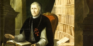 "Portret prepozyta Jakuba Radlińskiego" Michała Gołębiowskiego.