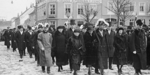 Uroczystości pogrzebowe królowej Danii Luizy (panującej w latach 1906-1912), Dania marzec 1926 roku.