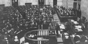 Posiedzenie Sejmu w styczniu 1929 roku.