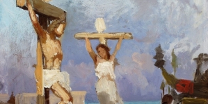 "Golgota chrześcijan" Henryka Siemiradzkiego.