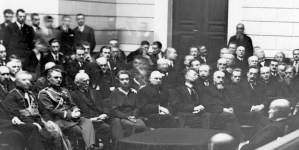 Akademia ku czci profesora Uniwersytetu Lwowskiego Oswalda Balzera w 1928 r.