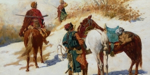 "Patrol kozacki" Władysława Karola Szernera.