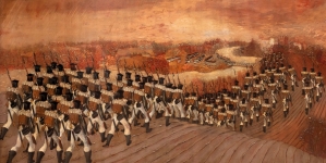 "Zdobycie Sandomierza" Jeremiego Kubickiego.