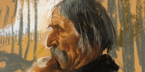 "Portret Szymona Tatara" Leona Wyczółkowskiego.