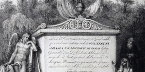 Nekrolog Adama Czartoryskiego.