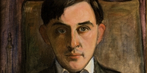 "Portret Stanisława Ignacego Witkiewicza" Władysława Ślewińskiego.