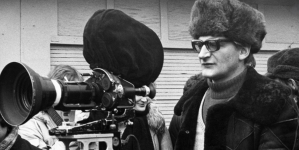Stanisław Janicki podczas realizacji filmu.