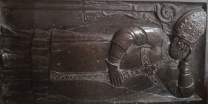 Nagrobek Aleksandra Mielińskiego, Opata Trzemeszeńskiego, w Bazylice w Trzemesznie.