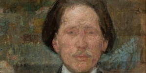 "Portret Mieczysława Jakimowicza" Olgi Boznańskiej.