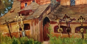 "Kościółek drewniany" Jerzego Karszniewicza.