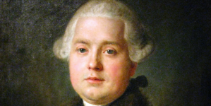 "Portret Franciszka Michała Rzewuskiego" Pietro Rotariego.