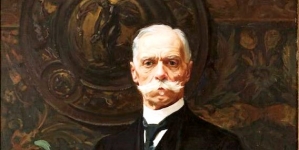 "Portret Antoniego Strzałeckiego" Zygmunta Strzałeckiego.