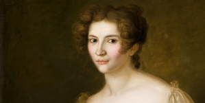 "Portret Apolonii z Sokołowskich Kamińskiej " Józefa Rejchana.