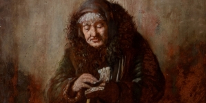 "Stary człowiek" Wincentego Sleńdzińskiego.