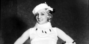 Lucyna Szczepańska w operetce „Rose Marie” Rudolfa Frimla w Teatrze Wielkim w Warszawie w 1935 r.