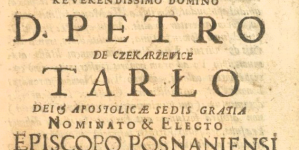 Strona z "Corona triumphalis militantis Ecclesiae, D. Thomas Aquinas Angelicus et Ecclesiae Doctor"Józefa Dzianottiego.