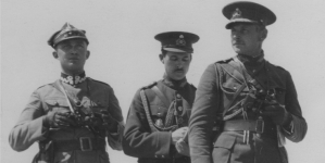 Manewry wojskowe na Wołyniu, sierpień 1925 roku.