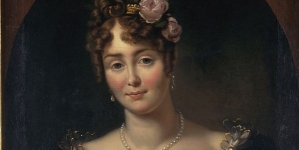 "Portret Marii Walewskiej (1786-1817)"  Françoisa-Pascala-Simona Gérarda.