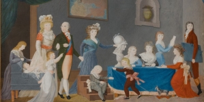 Rodzina Szczęsnego Potockiego z Tulczyna - obraz nieznanego autora z ok. 1793/1794.