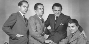 Grupa pianistów w Warszawie w 1934 roku.