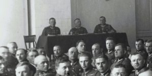 Zjazd przedstawicieli Spółdzielni Wojskowych w sali kasyna oficerskiego w Warszawie, 28.05.1932 r.