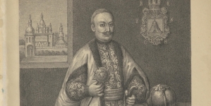 Portret Adama Kisiela, Wojewody Kijowskiego – grafika w publikacji z roku 1885.