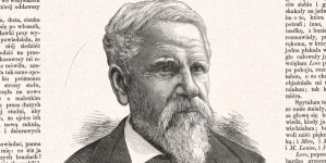 Portret Henryka Niewęgłowskiego na stronie tytułowej tygodnika "Kłosy".