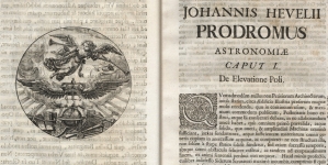 "J. Hevelii Prodromus astronomiae cum Catalogo fixarum et Firmamentum Sobiescianum". (2)
