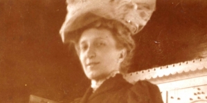 Portret Julii Puszetowej w willi Bałamutka w Zakopanem.