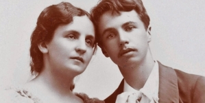 Portret Heleny z Rosenów Górskiej z synem Wacławem Górskim.