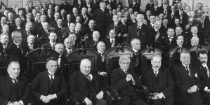 Akademia na cześć drugiego stałego delegata Francji do Ligi Narodów Josepha Paula-Boncoura zorganizowana przez Radę Izby Adwokackiej w Warszawie w kwietniu 1926 r.