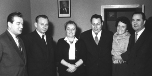 Spotkanie I sekretarza PZPR w Łodzi Michaliny Tatarkówny-Majkowskiej z sekretarzami komitetów dzielnicowych.