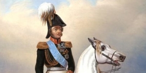 "Portret konny Paskiewicza" Januarego Suchodolskiego.