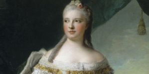 "Portret Marii Józefy Saskiej" Jeana-Paula Nattiera.