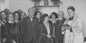 Otwarcie poradni zawodowej dla dziewcząt stowarzyszenia "Służba Obywatelska" w Poznaniu, 6.10.1930 r.