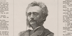 Portret Zygmunta Sumińskiego na stronie tytułowej tygodnika "Kłosy".