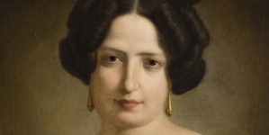 "Portret żony Antoniny" Kanuta Rusieckiego.