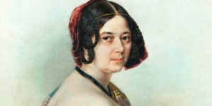 "Portret Aleksandry ze Steckich Michałowej Radziwiłłowej" Ksawerego Jana Kaniewskiego.