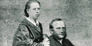 Karol Miarka z żoną Emilią z domu Zanibałówną.