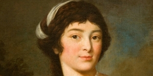 "Portret Joanny Dzierzbickiej" Józefa Pitschmanna.