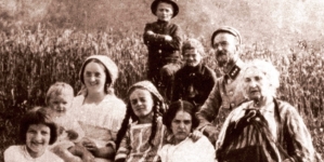 Władysław Rożen w Zakopanem z rodziną w 1917 roku.