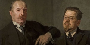 "Portret Weysenhoffa i Władysława Reymonta" Stanisława Lentza.