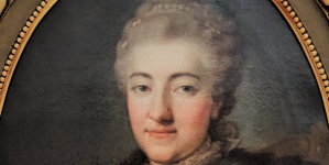 "Portret Izabelli z Poniatowskich Branickiej" Pera Kraffta (starszego).